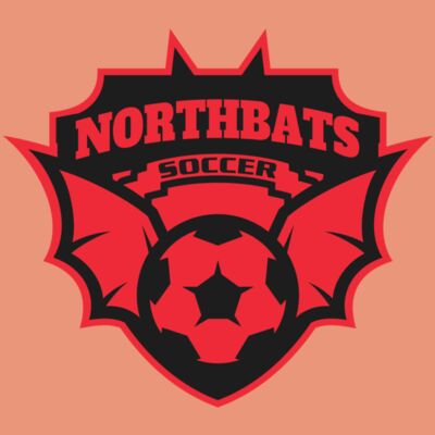 North bats Tournament Soccer logo template Thumbnail