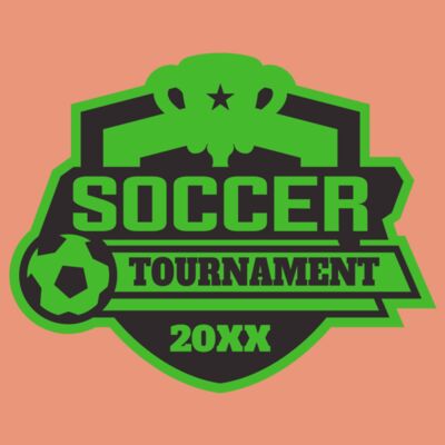 Soccer Tournament logo template 02 Thumbnail