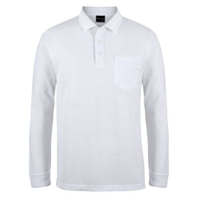 Mens 210 Long Sleeve Pocket Polo Thumbnail