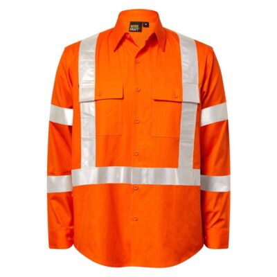 Hi Vis Nsw Reflective Rail Ripstop Shirt Thumbnail