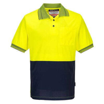 Hi-Vis Micro Mesh Polo Shirt Short Sleeve Thumbnail