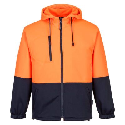Hi Vis Water Repellent Contrast Zipped Class D Hoodie Thumbnail