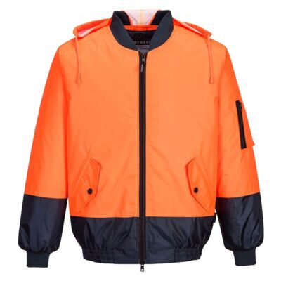 Hi Vis Contrast Class D Bomber Jacket Thumbnail