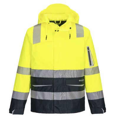 Huski Hi Vis Contrast Rain Jacket Thumbnail