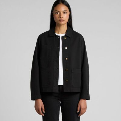 Womens Canvas Chore Jacket Thumbnail