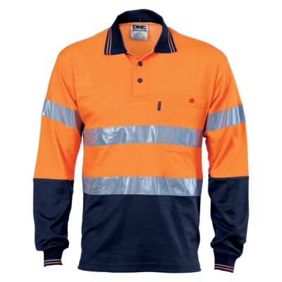 Two Tone Cotton Back Polos with Generic Tape Thumbnail