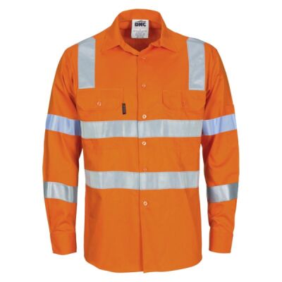 HiVis L/W Bio-motion Shoulder Stripe & "X" Back Shirt Thumbnail