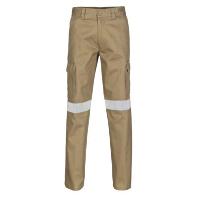 Cotton Drill Cargo Pants With 3M R/Tape Thumbnail